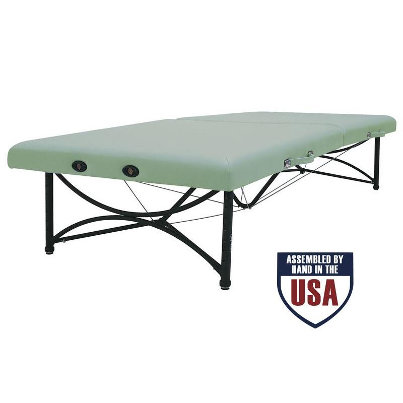 Oakworks Feldenkrais Portable somatic mat Massage Table- Oakworks quality, extra wide platform for low height access.