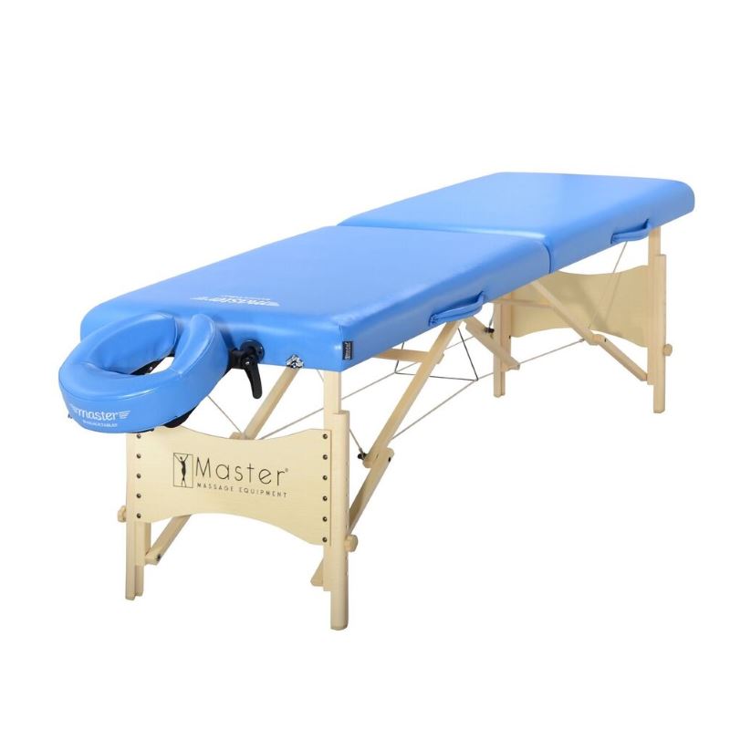 MasterMassage 28" Skyline Portable Massage Package in Royal Blue