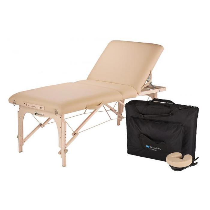AvalonXD tilt top portable massage table package by Earthlite