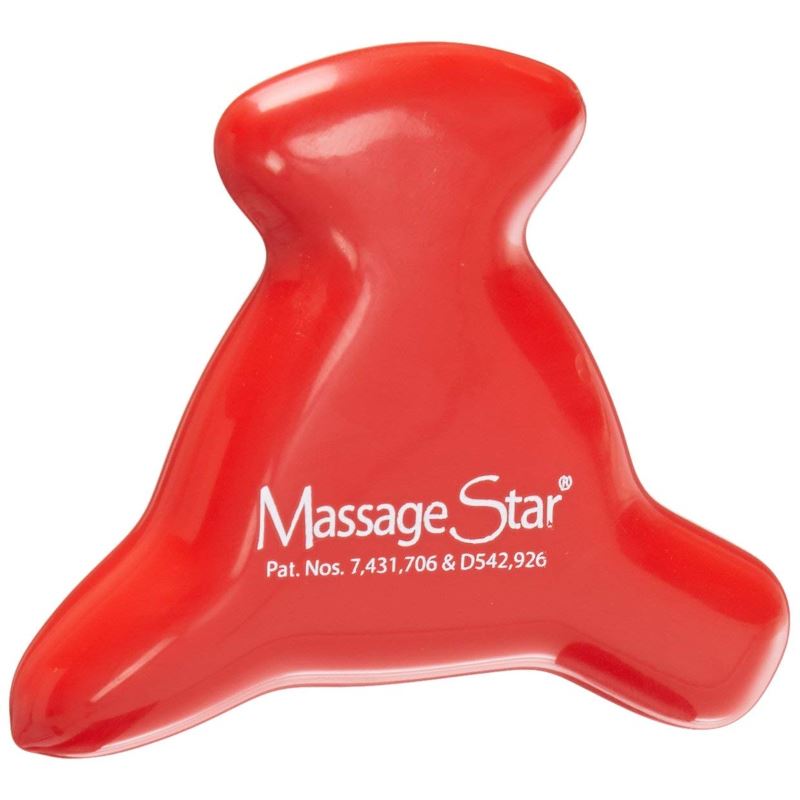Massage Star massage tool by Accuforce - Massage tool with Trigger Point tool and a wide variety of massage applications.