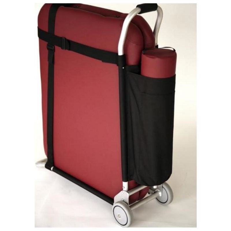 Massage Table Cart - Fully adjustable, folds flat.