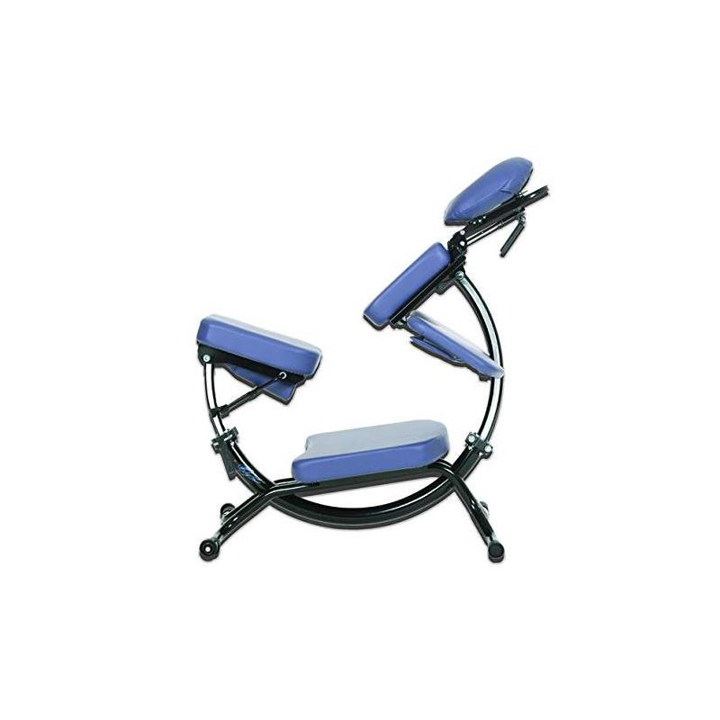 Pisces Dolphin II Massage Chair - Pisces Dolphin II portable massage chair sits up and lays almost flat. 