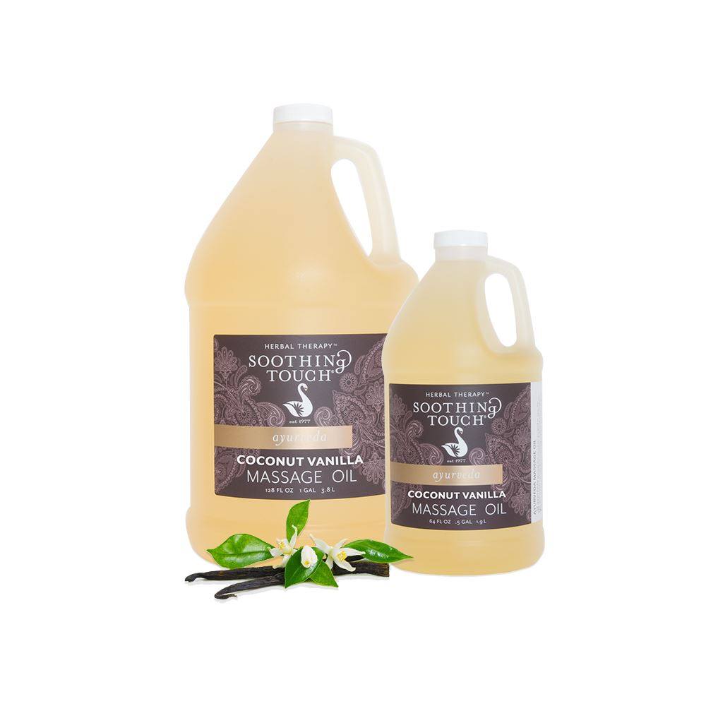 Soothing Touch Coconut Vanilla Massage Oil Gallon - Soothing Touch Coconut Vanilla Massage Oil
