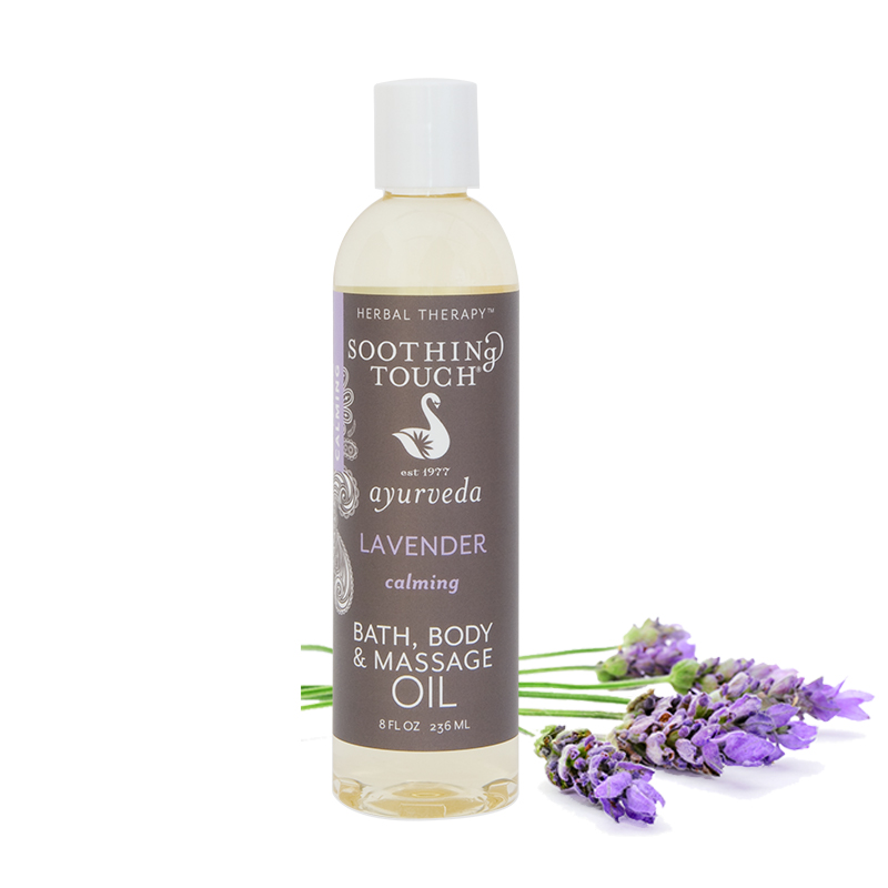 Soothing Touch Lavender Bath & Body Oil 8 oz.