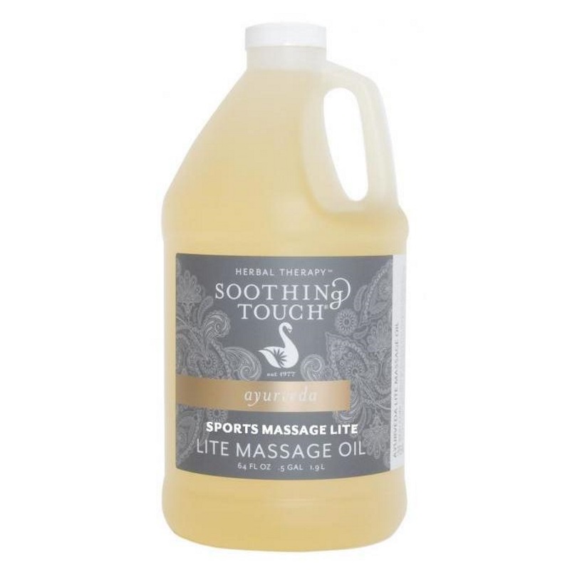 Soothing Touch Sports Massage Blend Lite Oil 1/2 Gallon