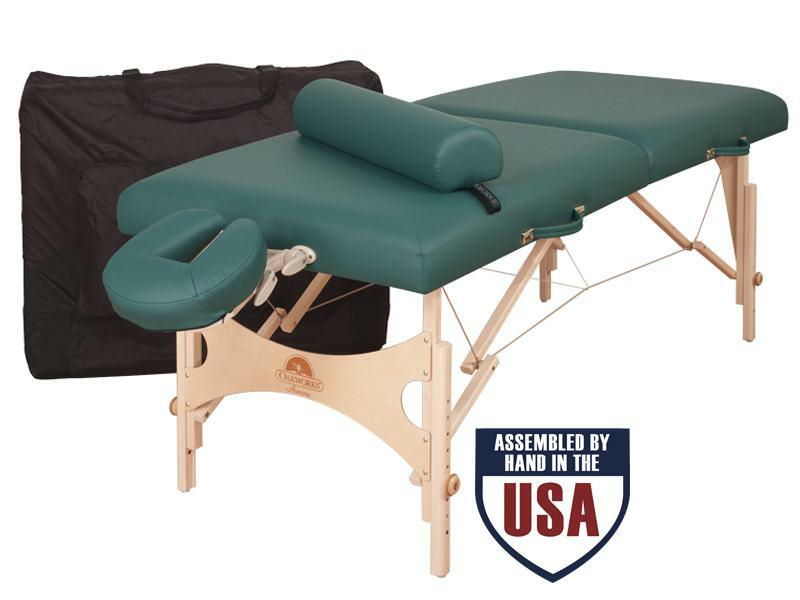 Oakworks Aurora Massage Table Professional Package - The Aurora massage table is a solid buy for a career in massage therapy.