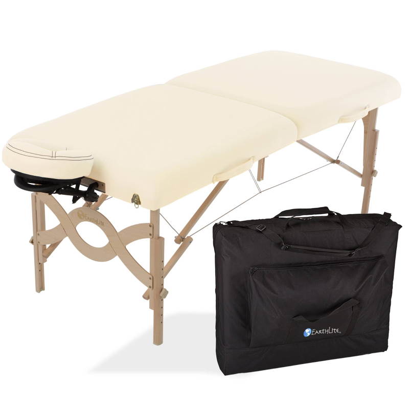 AvalonXD massage table by Earthlite in Vanilla Cream