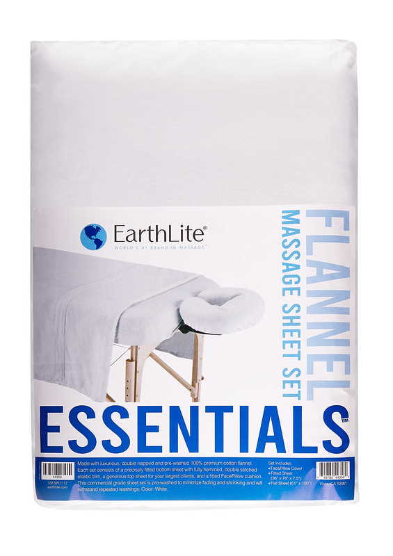 Essentials 3 piece flannelt sheet set in White
