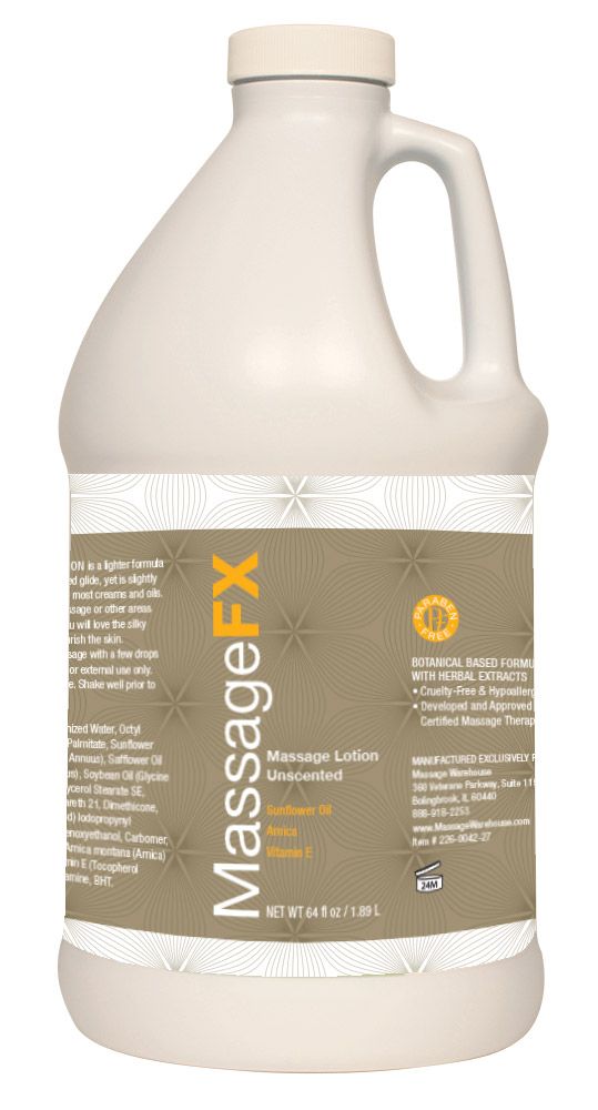 Massage FX Lotion 64 oz. - Massage FX is designed to give you great results and a budget friendly price.