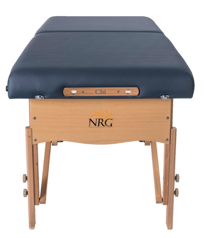 Front of Chi massage table without headrest.