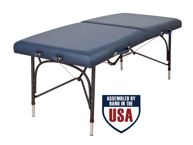 Oakworks Wellspring Portable Massage Table - This is the dream portable massage table for anyone who wants to be able to go everywhere!
