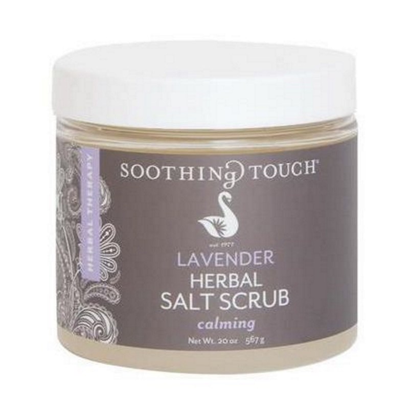 Soothing Touch Lavender Salt Scrub 20 oz