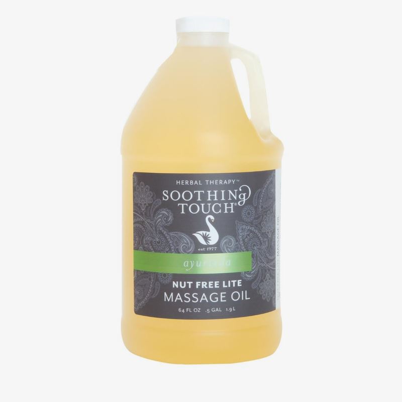 Nut Free Lite massage oil by Soothing Touch
