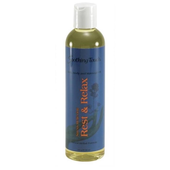 Soothing Touch Rest and Relax Bath & Body Oil 8 oz.