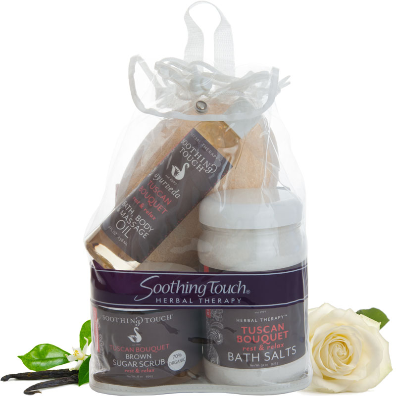 Soothing Touch Rest and Relax Spa Gift Set - Great gift to melt the stress away.