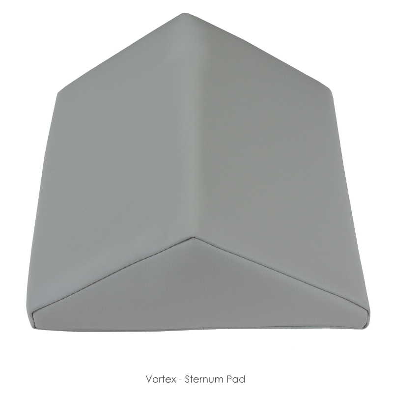 Vortex Sternum Pad in Sterling color