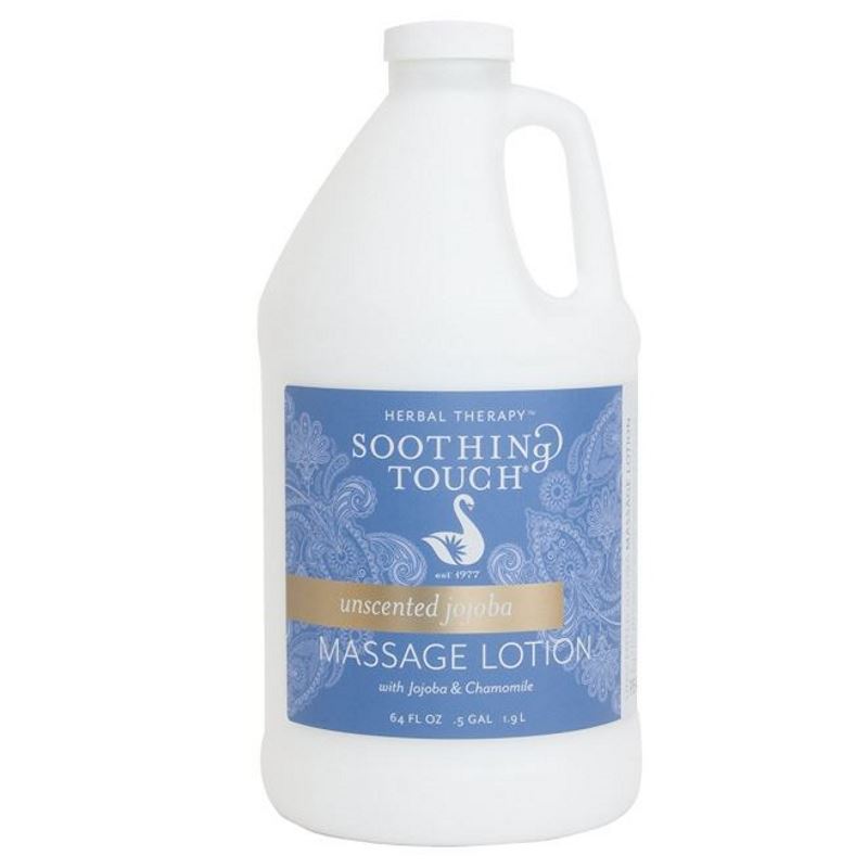 Soothing Touch Unscented Jojoba Massage Lotion Half Gallon (64oz)